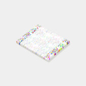 Vuurwerk en sterren post-it® notes (Schuin)