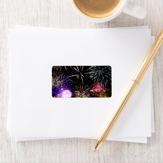 Vuurwerk Etiket (Insitu)