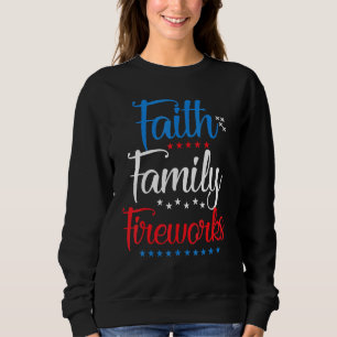 Vuurwerk familie van de Faith Familie 4 juli is on Trui