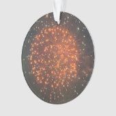 Vuurwerk Foto Ornament (voorkant)
