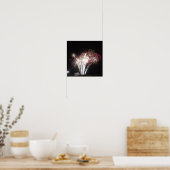 Vuurwerk Foto Poster (Keuken)