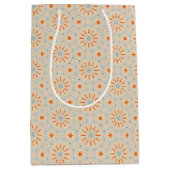 Vuurwerk geïnspireerd patroon - Medium geschenktas Medium Cadeauzakje (Voorkant)