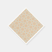 Vuurwerk geïnspireerd patroon - Servetten (Hoek)