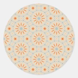 Vuurwerk geïnspireerd patroon - Sticker