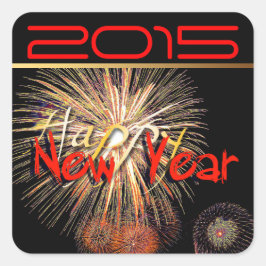 Vuurwerk Gelukkig Nieuwjaar Custom 2020 S Sticker