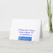 Vuurwerk, Gelukkige Verjaardag! Kaart (Achterkant)