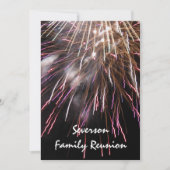 Vuurwerk gezinshereniging kaart (Voorkant)