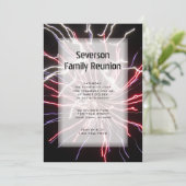 Vuurwerk gezinshereniging kaart (Staand voorkant)