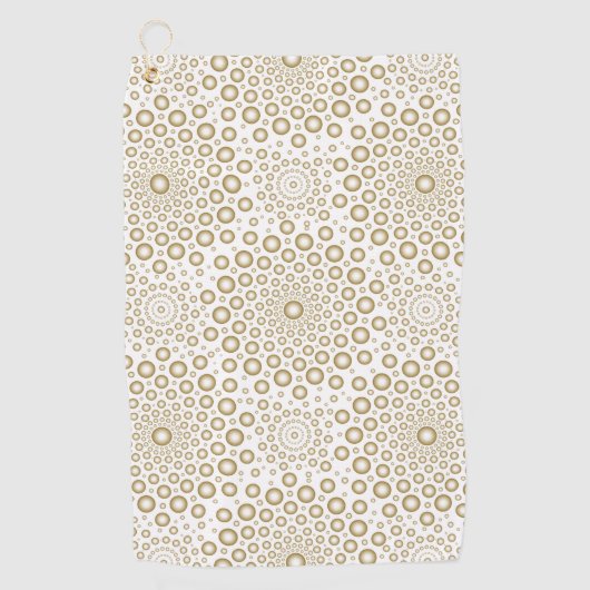 Vuurwerk Golfhanddoek (Voorkant)