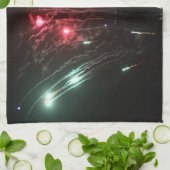 Vuurwerk Handdoeken (Gevouwen)