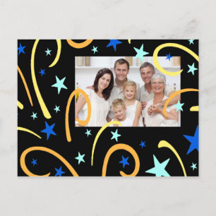 Vuurwerk Happy New Year Foto Briefkaarten