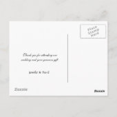 Vuurwerk & Harten Dank U Briefkaart (Achterkant)
