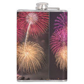 vuurwerk heupfles (Achterkant)