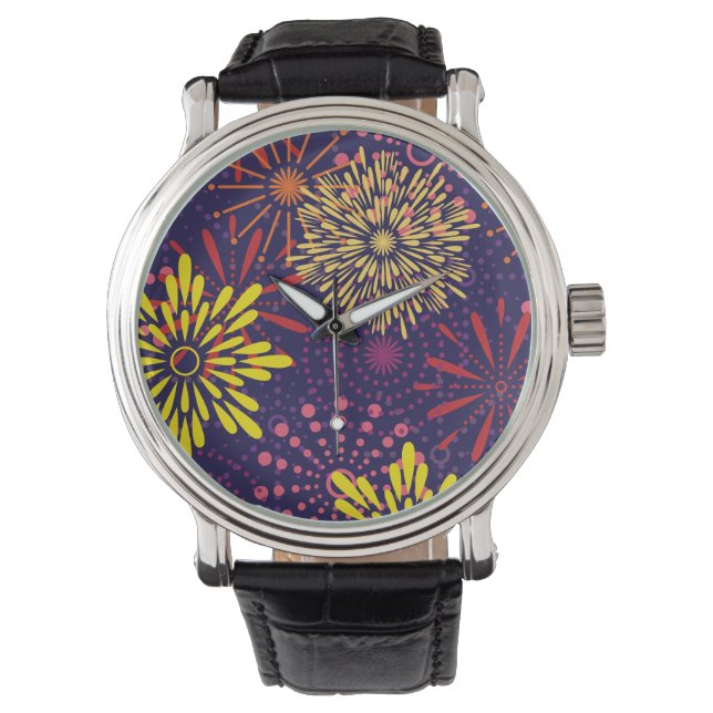 Vuurwerk Horloge (Voorkant)