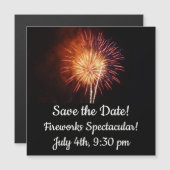 Vuurwerk I rood, wit en blauw (Voorkant / Achterkant)