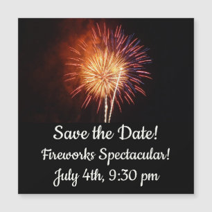 Vuurwerk I rood, wit en blauw