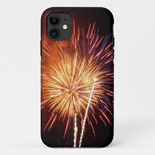Vuurwerk I rood, wit en blauw Case-Mate iPhone Case