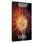 Vuurwerk I rood, wit en blauw Klembord (Rechts)