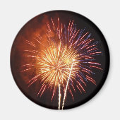 Vuurwerk I rood, wit en blauw Magneet (Voorkant)