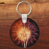 Vuurwerk I rood, wit en blauw Sleutelhanger (Voorkant)
