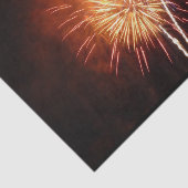 Vuurwerk I rood, wit en blauw Tissuepapier (Detail)