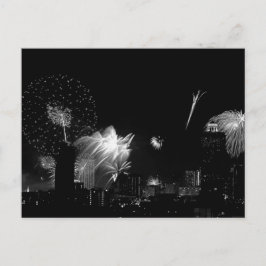 vuurwerk in Bangkok Briefkaart