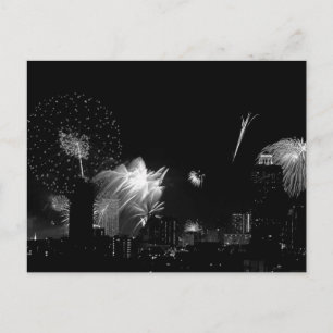 vuurwerk in Bangkok Briefkaart