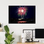 Vuurwerk in DC Poster (Thuiskantoor)