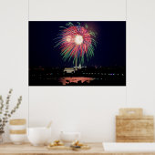Vuurwerk in DC Poster (Keuken)