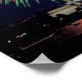 Vuurwerk in DC Poster (Hoek)