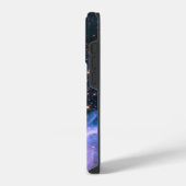 Vuurwerk in de ruimte iPhone hoesje (Linkerkant)