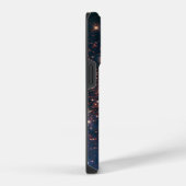 Vuurwerk in de ruimte iPhone hoesje (Rechterkant)