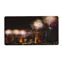 Vuurwerk in Houston Texas