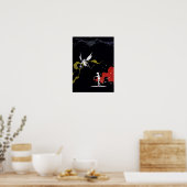 Vuurwerk in mijn herinnering. poster (Keuken)