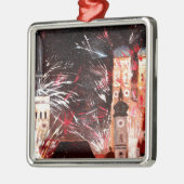 Vuurwerk in München Metalen Ornament (Links)