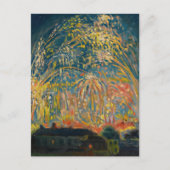 Vuurwerk in Nice | Nikolai Tarkhov Briefkaart (Voorkant)