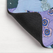 Vuurwerk in Parijs Art Deco Muismat (Hoek)