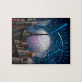 Vuurwerk in Parijs Legpuzzel (Horizontaal)