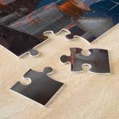 Vuurwerk in Parijs Legpuzzel (Zijkant)