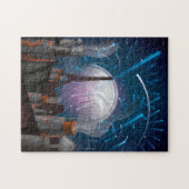 Vuurwerk in Parijs Legpuzzel (Horizontaal)