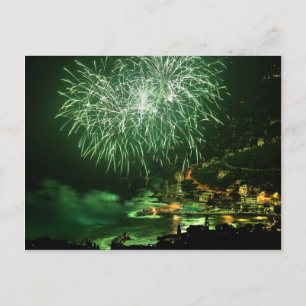 Vuurwerk in Recco Briefkaart