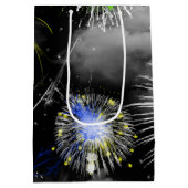 Vuurwerk in wolken medium cadeauzakje (Achterkant)