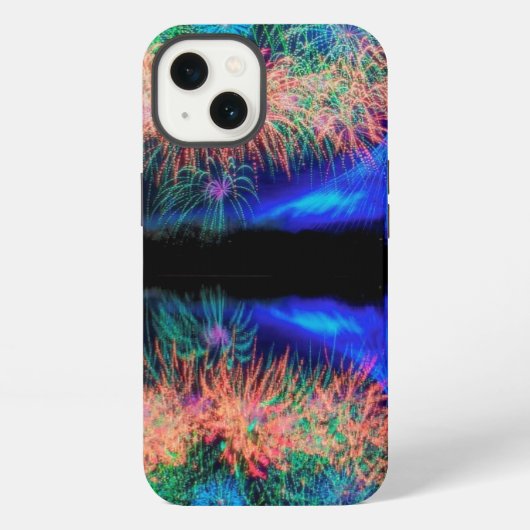 Vuurwerk iPhone Hoesje (Achterkant)