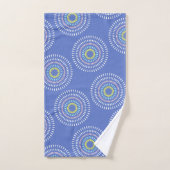 Vuurwerk Japans Blauw Bad Handdoek (Handdoek)
