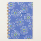 Vuurwerk Japans Blauw Planner (Voorkant)