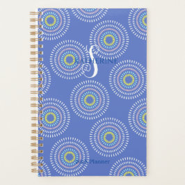 Vuurwerk Japans Blauw Planner