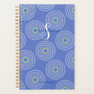 Vuurwerk Japans Blauw Planner