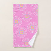 Vuurwerk Japans Roze Bad Handdoek (Handdoek)