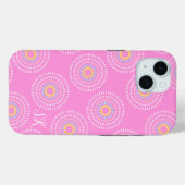 Vuurwerk Japans Roze Case-Mate iPhone Case (Achterkant (horizontaal))