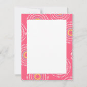 Vuurwerk Japanse Cherry Notitiekaartje (Achterkant)